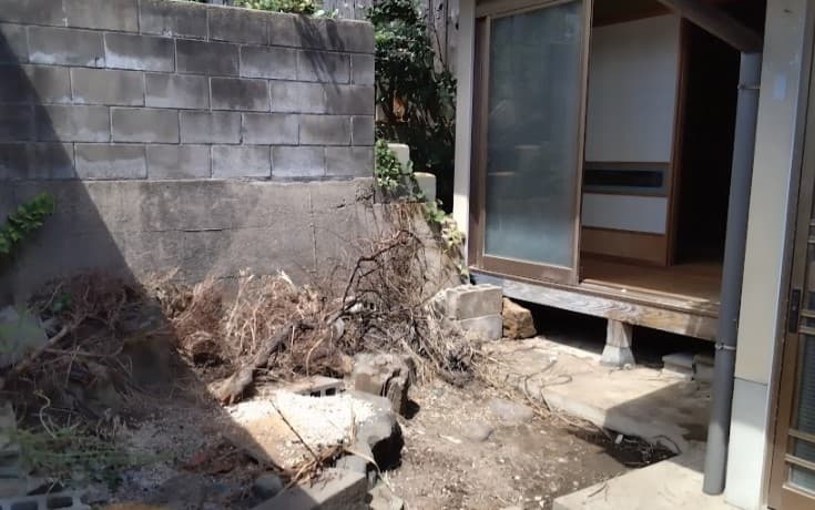 出雲市の不用品回収の作業後