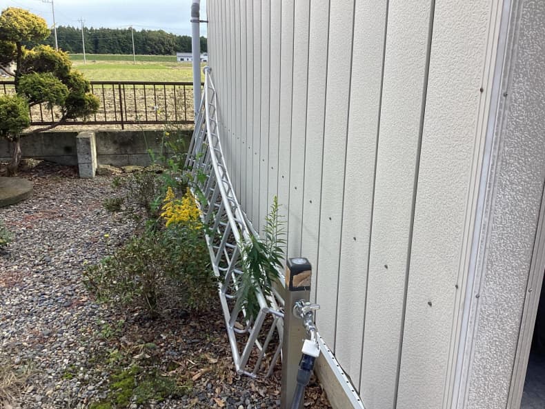 不用品回収作業前