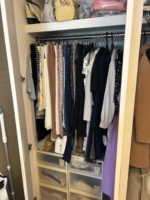 大阪市城東区の不用品回収作業前