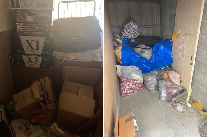 高松市のゴミ屋敷清掃の作業前