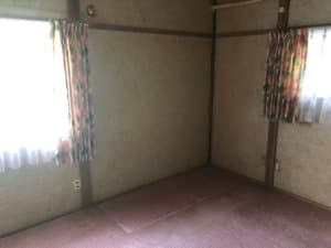 不用品の回収後