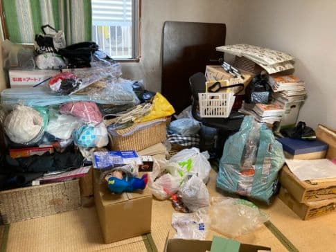 不用品の回収前