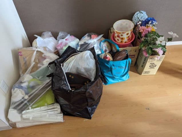 高松市の遺品整理の作業前