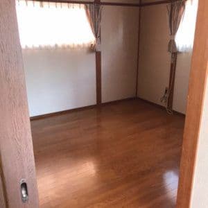 粗大ゴミの回収後