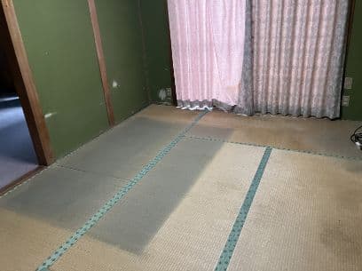 三原市の家財整理の作業後