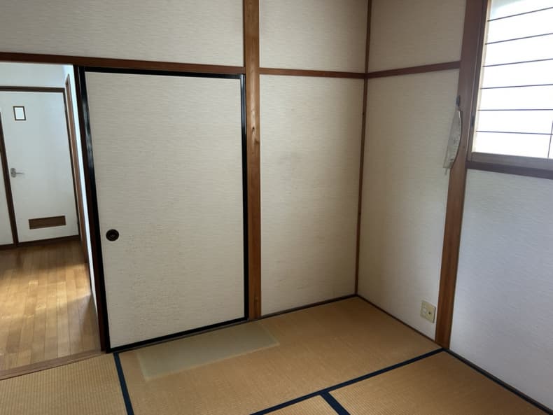 松江市の空き家の不用品回収の作業後