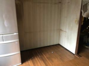 不用品の回収後