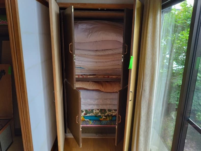 倉吉市の不用品回収の作業前
