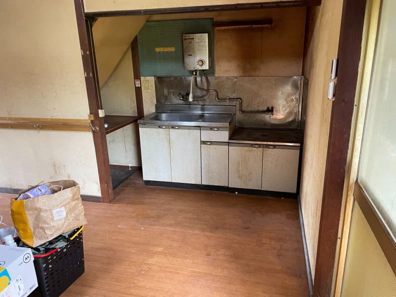 鳥取市の粗大ゴミ回収の作業後