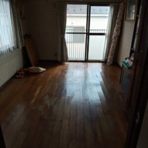 粗大ゴミの回収後