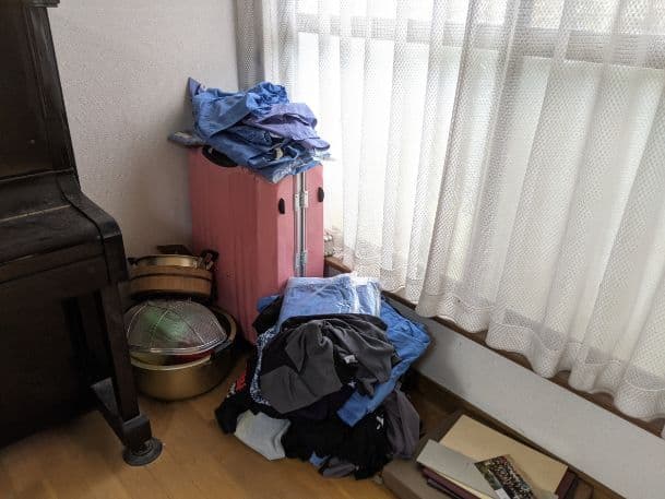 高松市の粗大ゴミ回収の作業後