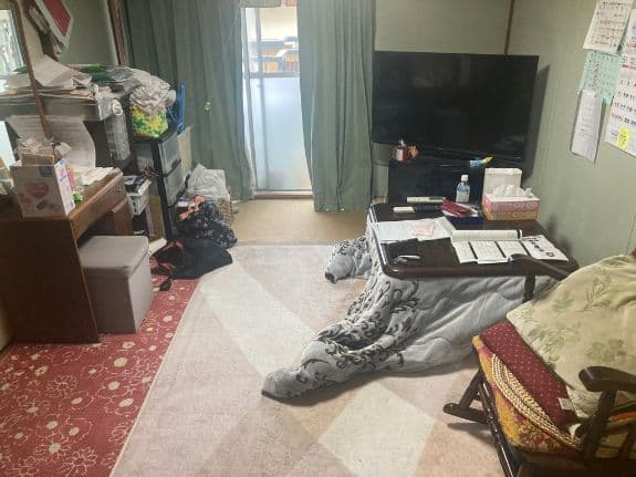 高松市の生前整理の作業前