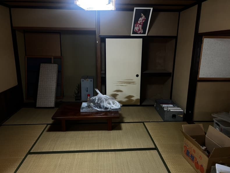 ①大田市の不用品回収の作業前