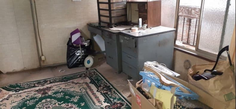 下京区の粗大ごみ回収前②