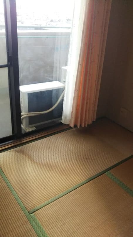 粗大ゴミの回収後