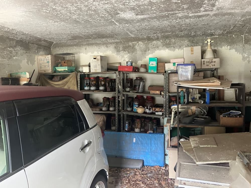 断捨離に伴う不用品回収の作業前