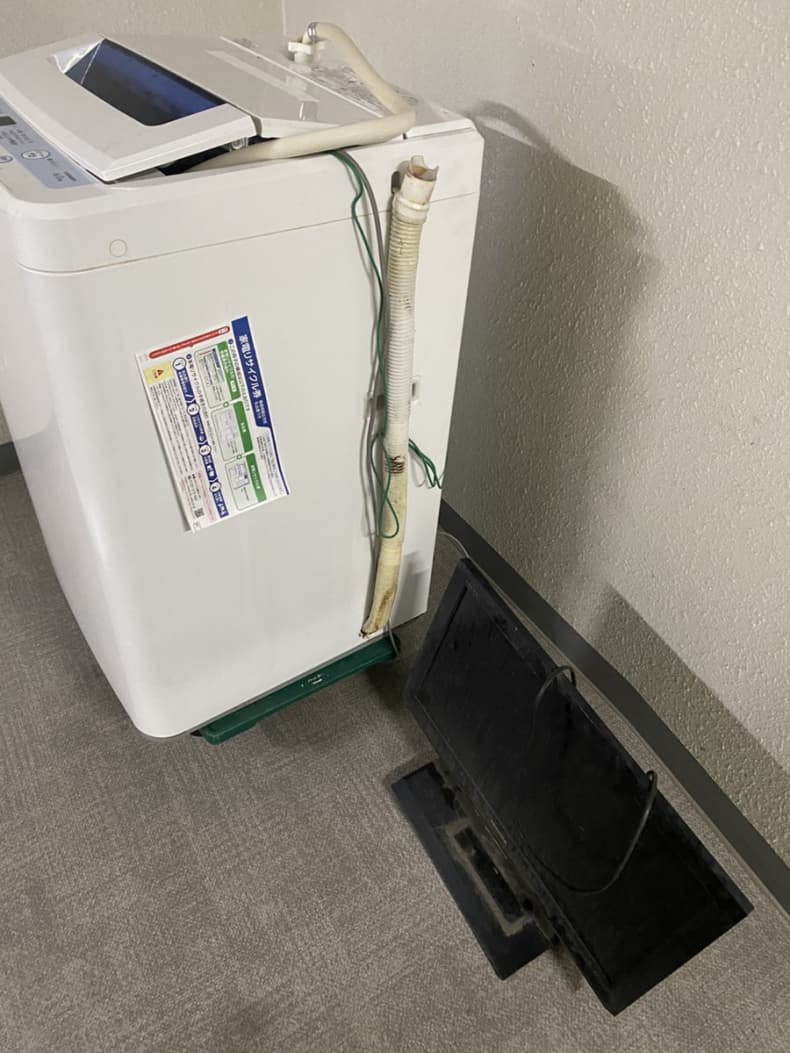 大阪市北区の不用品回収作業前
