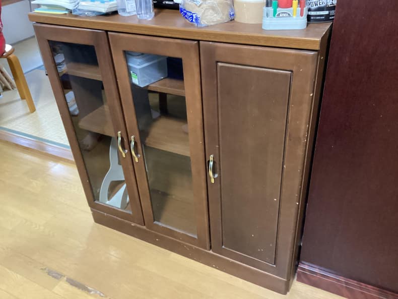 宇都宮市の不用品回収作業前