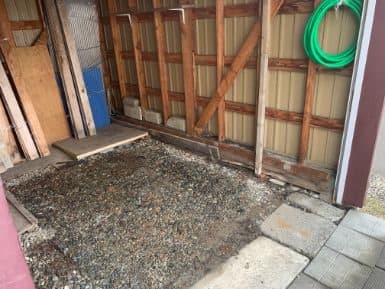 岩見沢市のゴミ回収の作業後