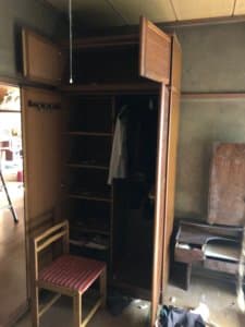 不用品の回収前