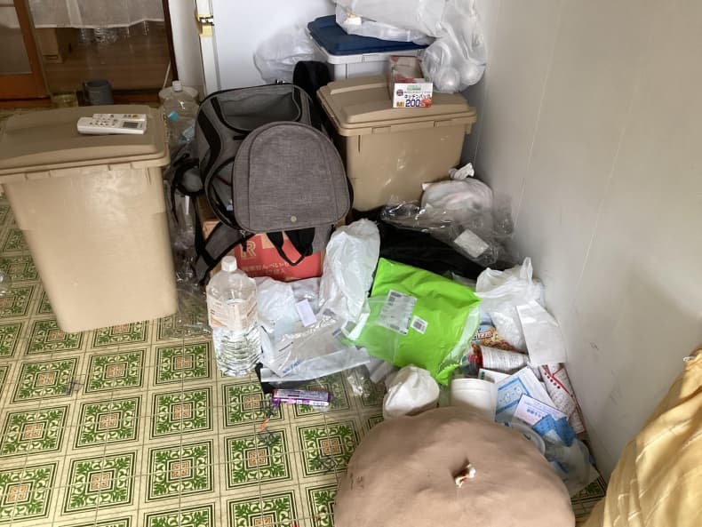 宇都宮市の不用品回収作業前