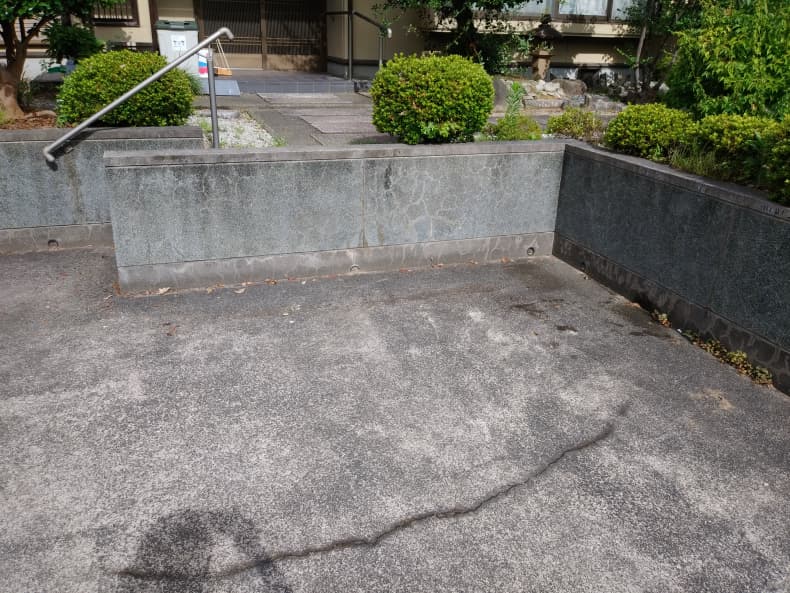 鳥取市の粗大ゴミ回収の作業後