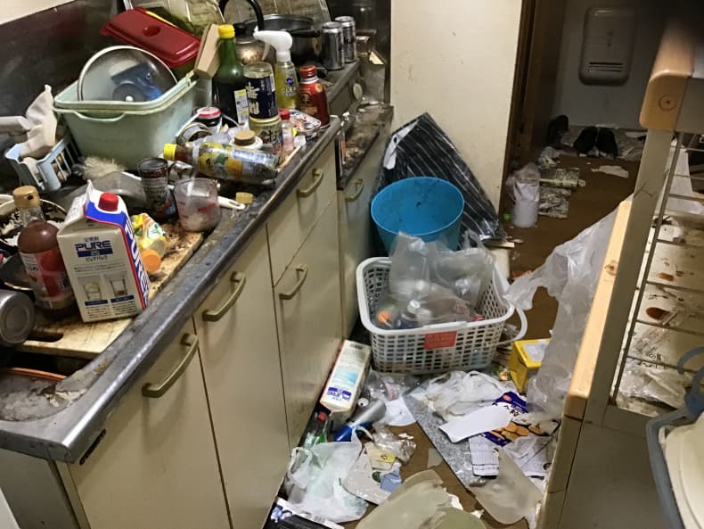 宇都宮市の不用品回収作業前
