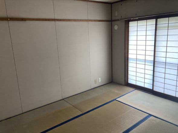 公営住宅の退去に伴う不用品回収の作業後