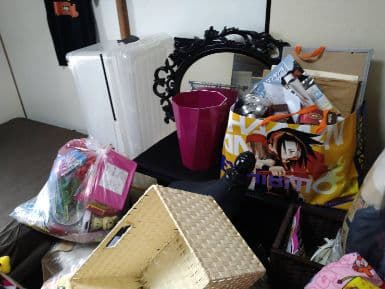 琴浦町の不用品回収の作業前