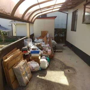 粗大ゴミの回収前