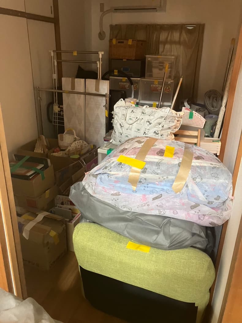 京都市の不用品回収の作業前
