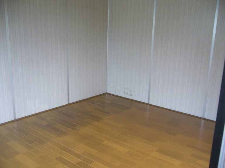 粗大ゴミの回収後