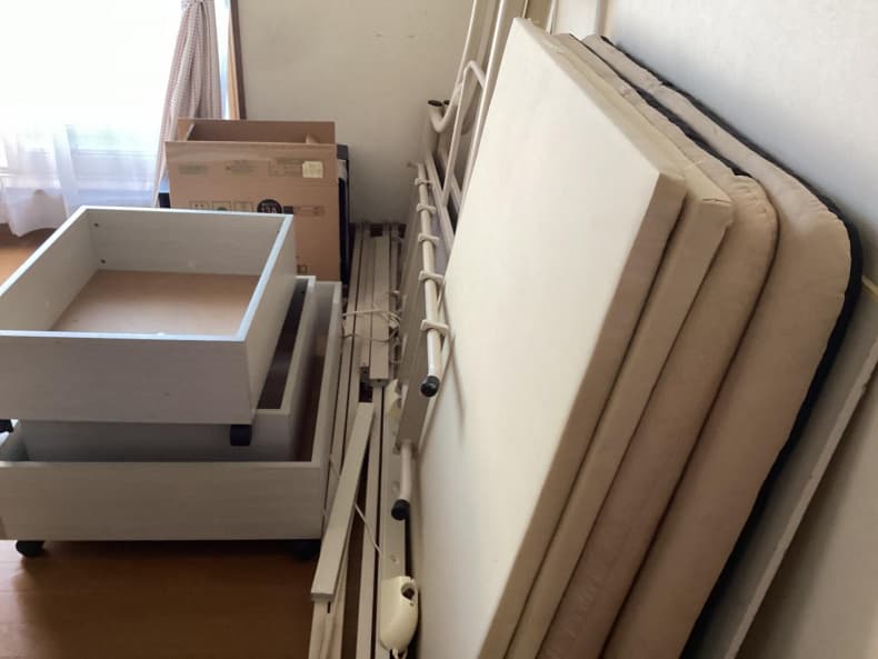 宇都宮市の不用品回収作業前