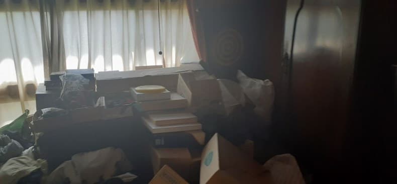 ゴミ回収の作業前②