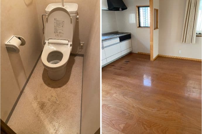 高松市の引越しに伴うゴミ屋敷清掃の作業後