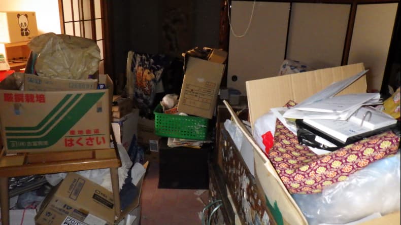 喜阿弥町のN様宅の作業前