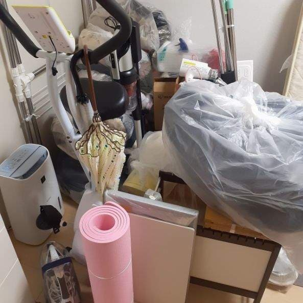 京都市の不用品の作業前