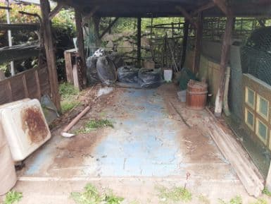 高崎市の学習机処分の作業後