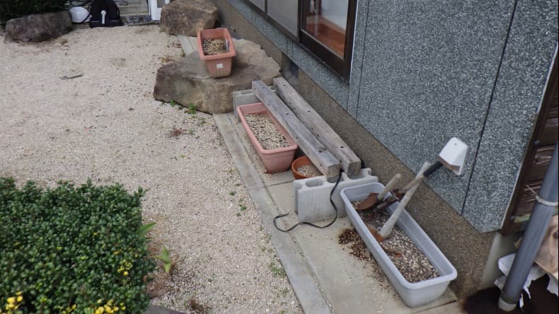 益田市T様宅作業前