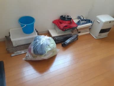 高崎市の冷蔵庫処分の作業前
