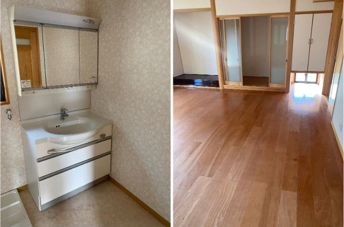 高松市の引越しに伴うゴミ屋敷清掃の作業後