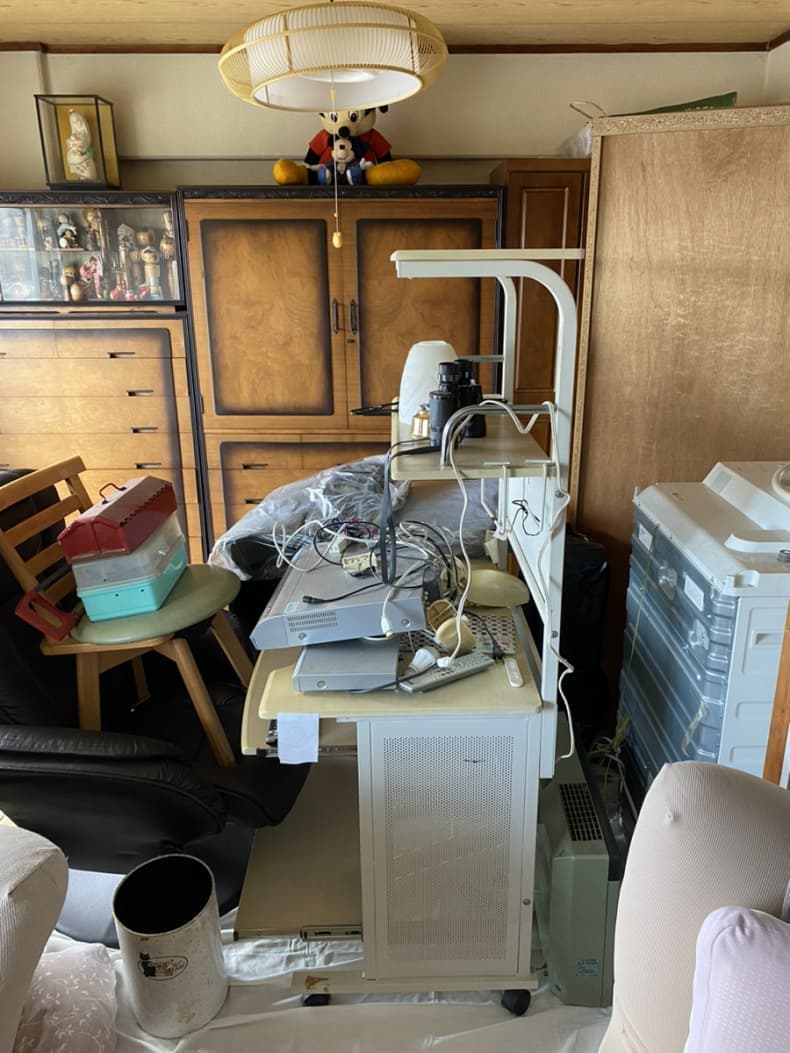 2024.08.26
【大阪市旭区 H様】処分に伴う不用品回収作業実例