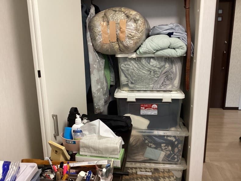 宇都宮市の不用品回収作業前