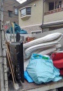 不用品の回収後