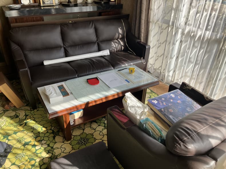 不動産売買に伴う不用品回収の作業前