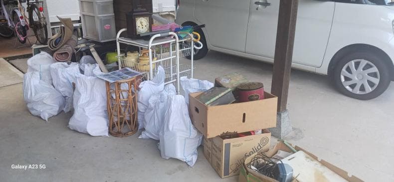 2024.09.28
【倉吉市 I様】リフォームに伴う不用品回収の作業事例