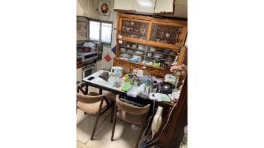 横浜市の粗大ゴミ回収の作業前①
