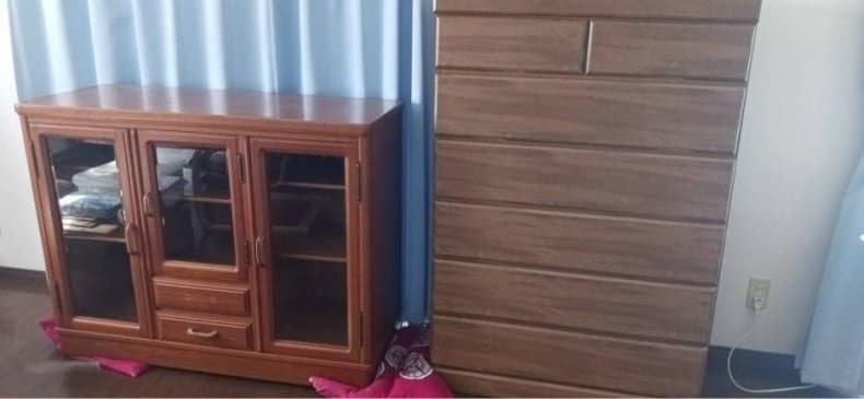 2025.08.26
【湯梨浜町 A様】タンス・サイドボードの処分「2回目の利用です」