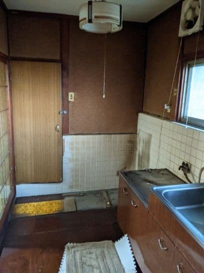 不用品の回収後