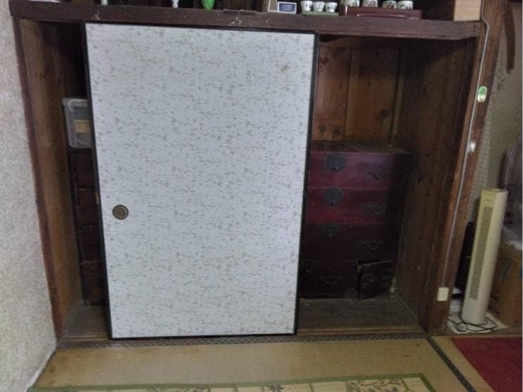 琴浦町の不用品回収作業前